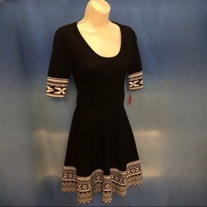 Scoop Neck Knit Dress